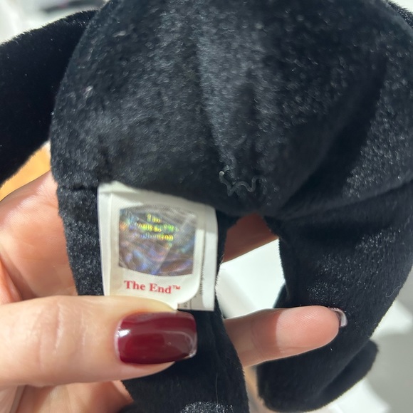 TY The End Beanie Baby with tag errors 1999 - Picture 3 of 4